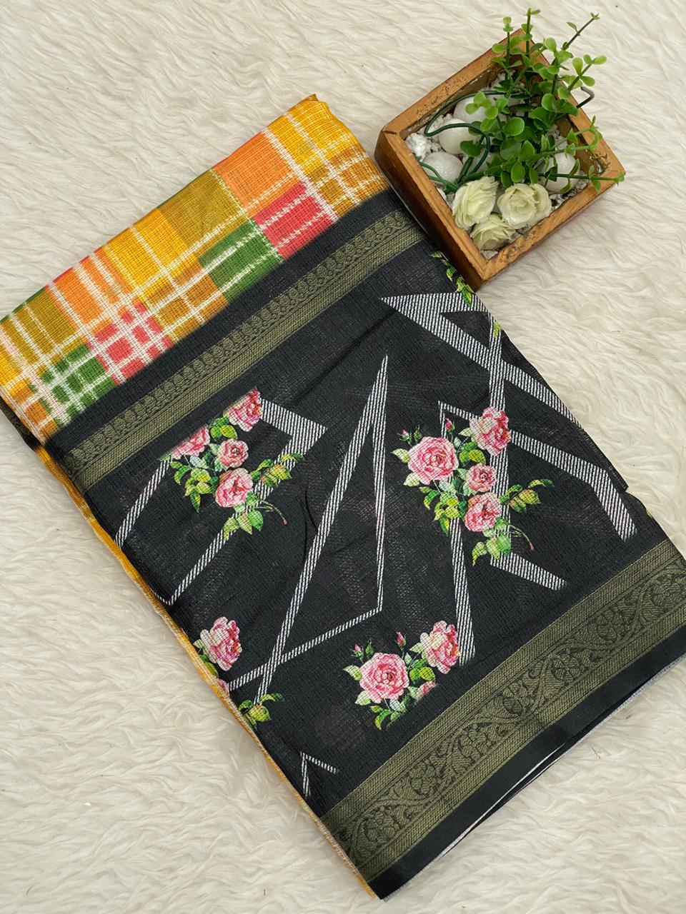 Kota Net Cotton Saree