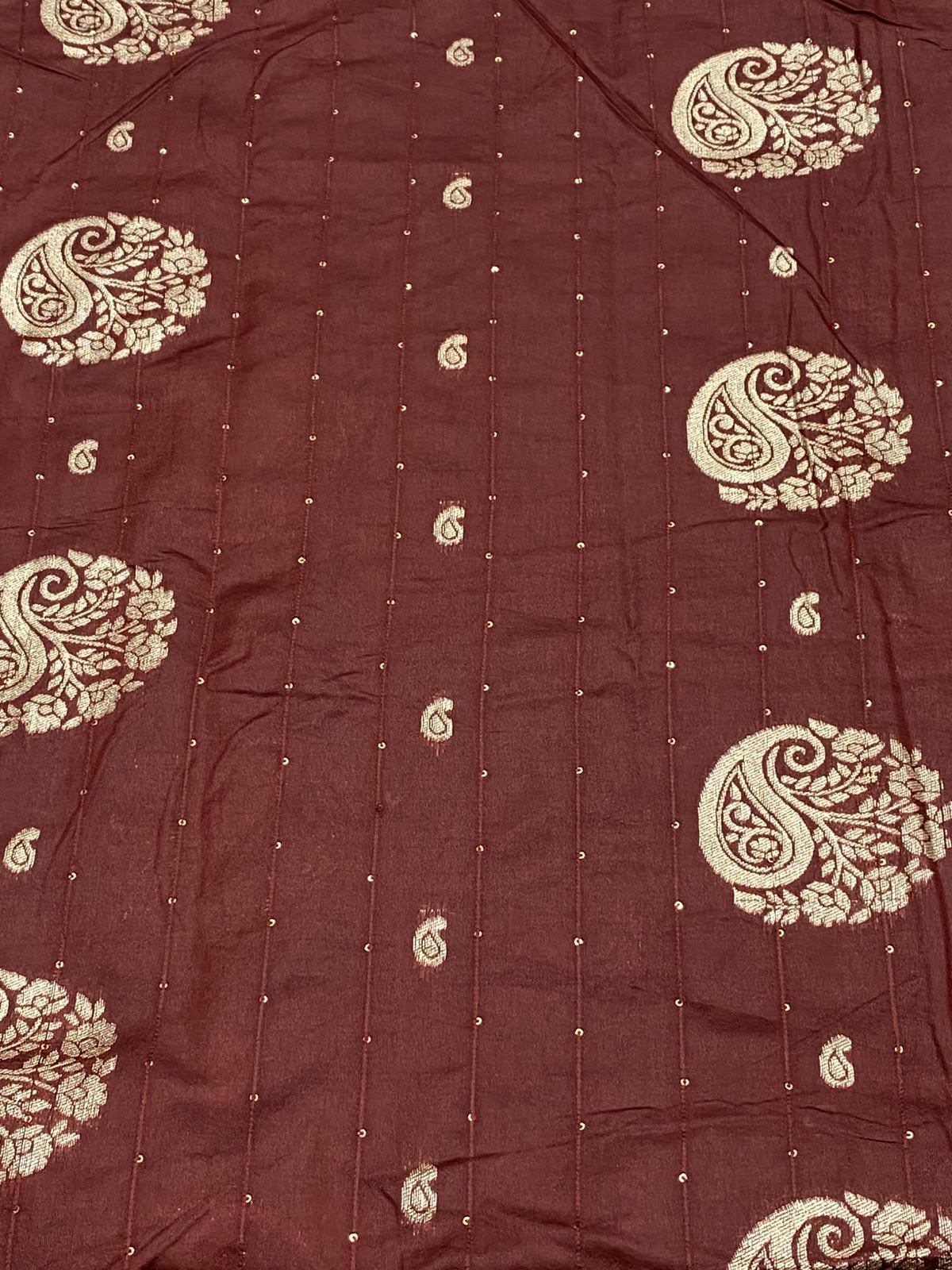 Banarasi Sequence Blouse Metrial