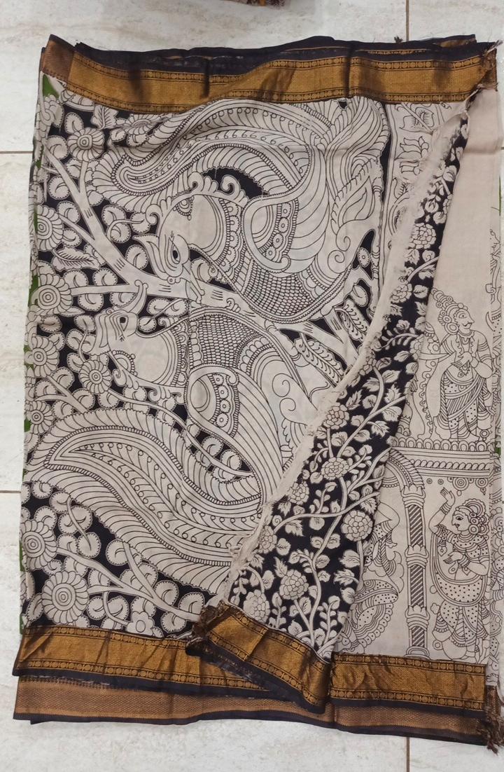 Chennuri Silk Kalamkari Saree