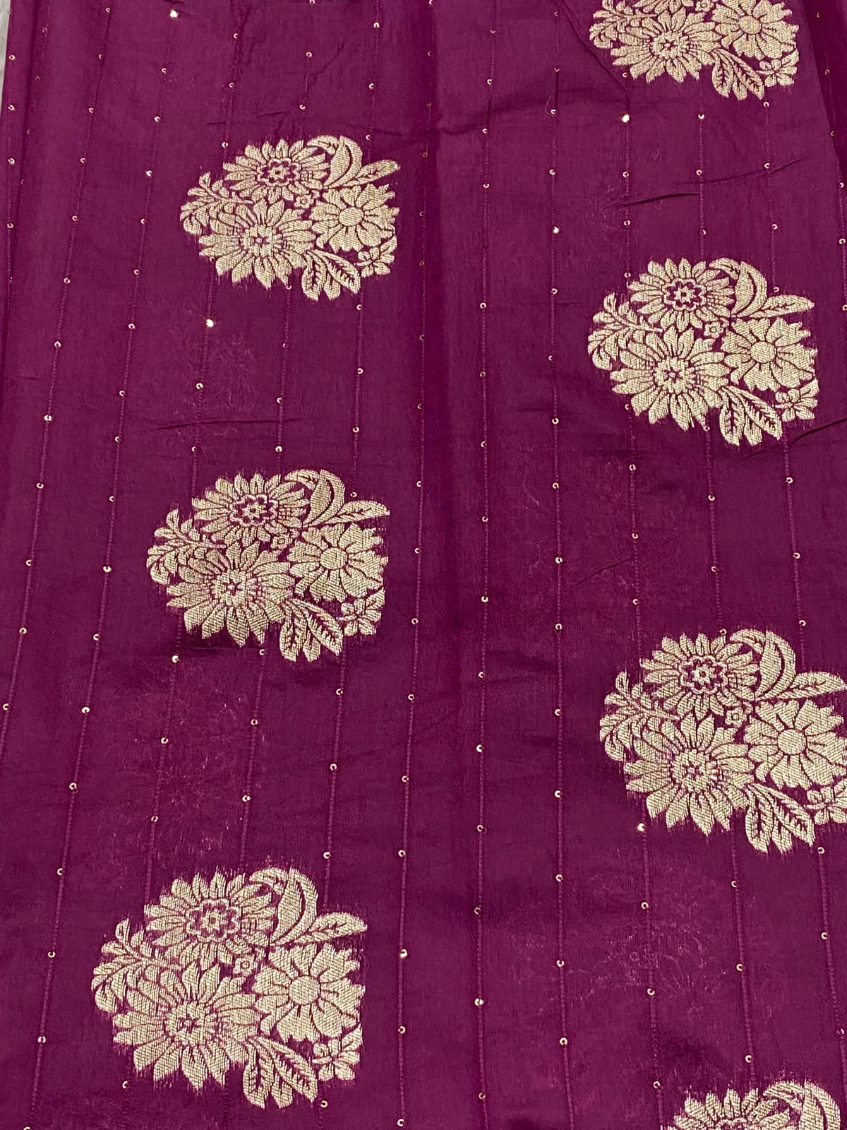 Banarasi Sequence Blouse Metrial