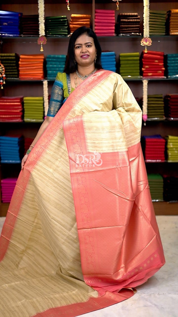 Munga Tussar Silk Sarees