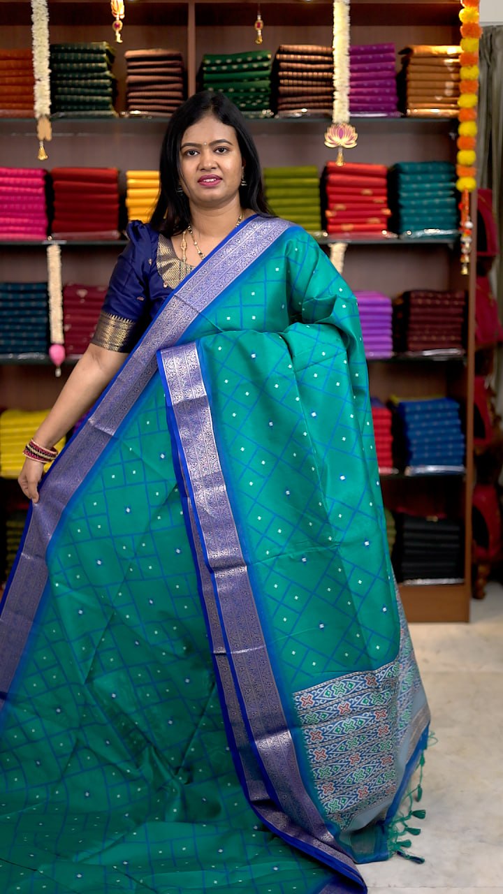 Raw Silk Patola Sarees