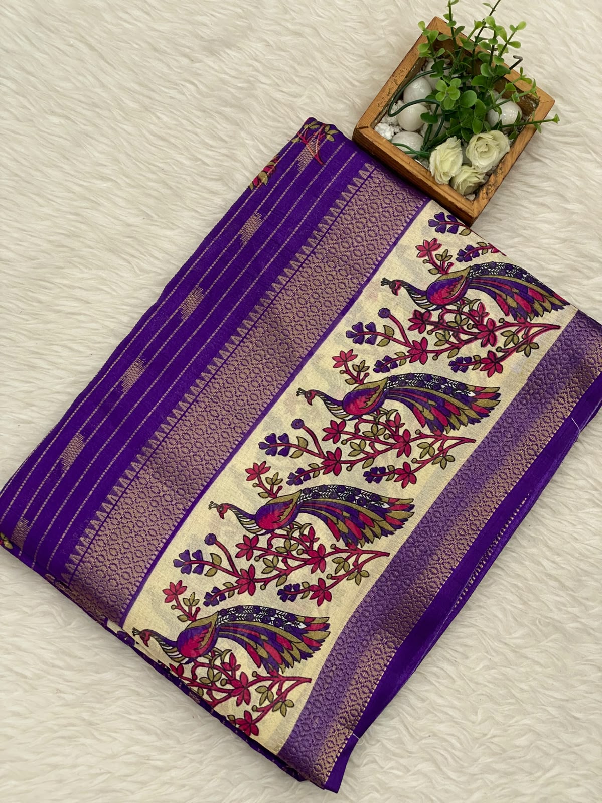 Semi Dola Silk Sarees