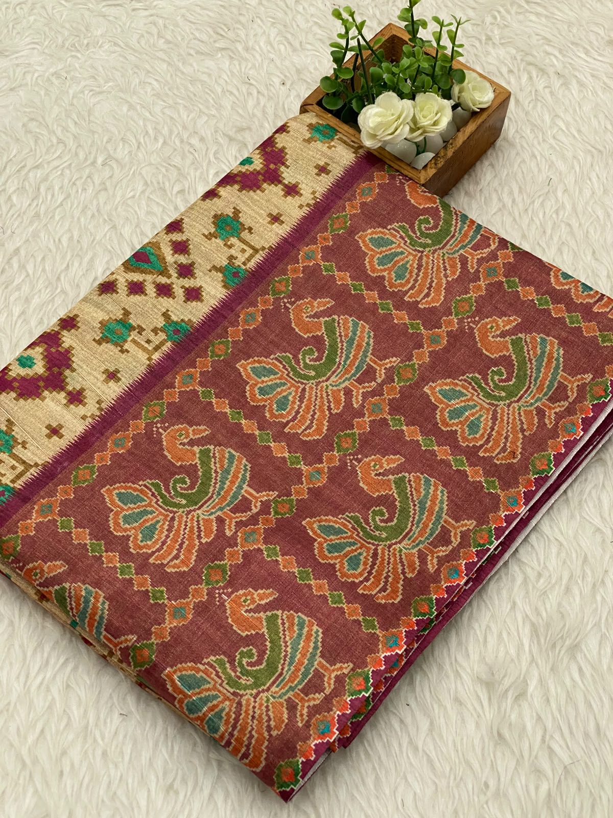 Semi Tussar Sarees -VOL1