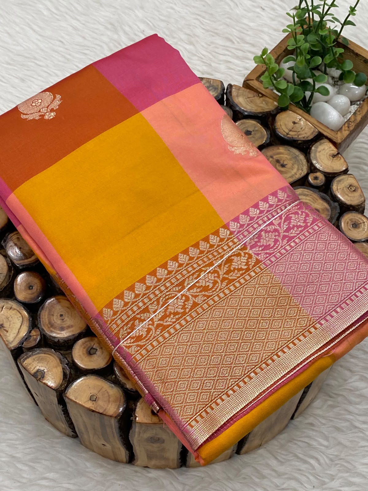 Paalum Pazhamum Katan Bridal Saree