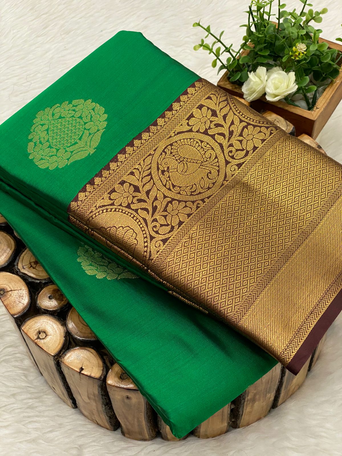 Semi Silk Udal Butta Sarees - vol5