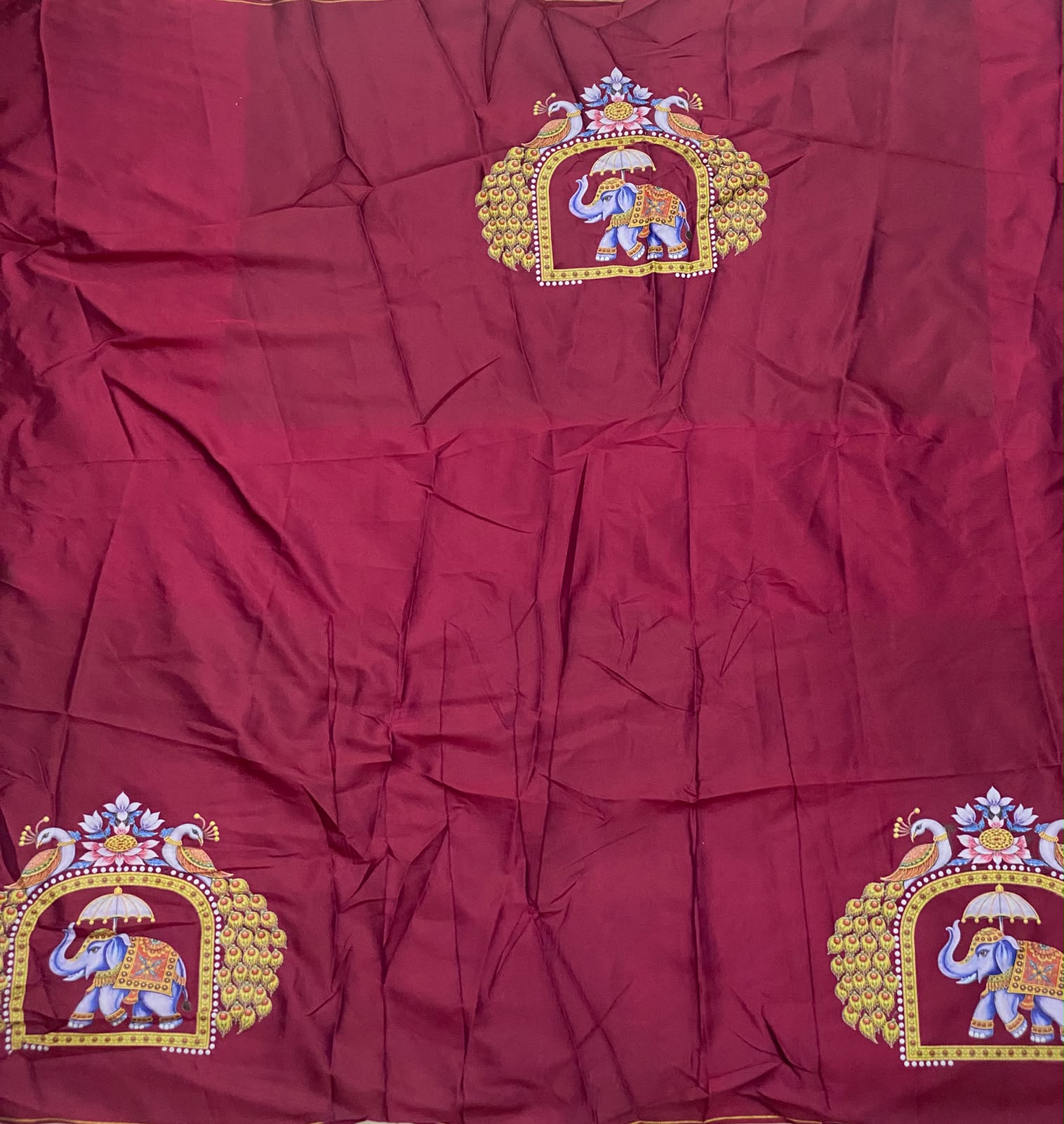 Tanjore painted blouses voll