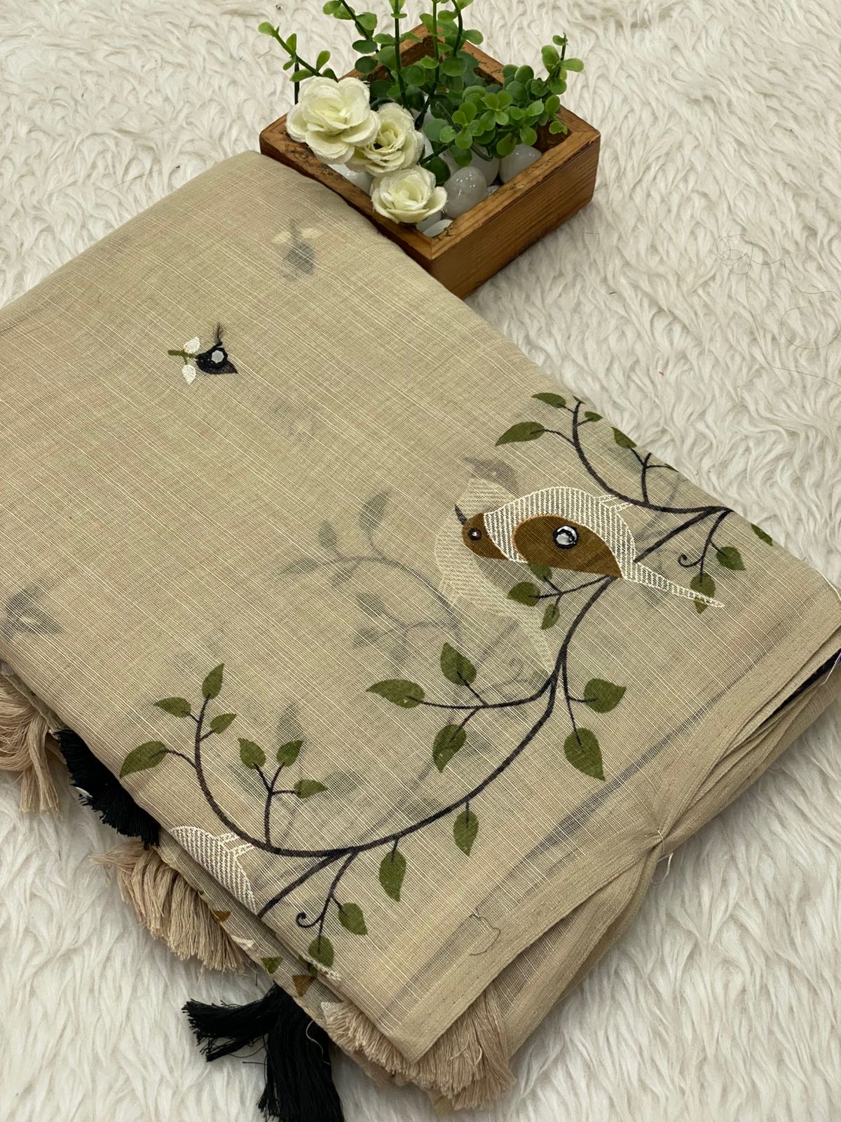 Linen Cotton Sarees-vol1