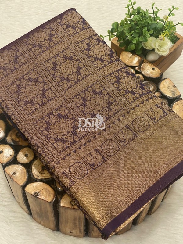 Kanchi Brocade Silk Sarees