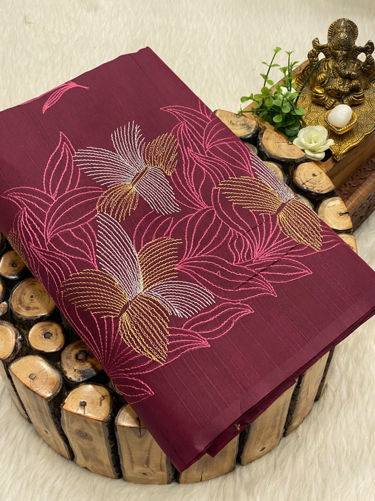 Semi Tussar Saree