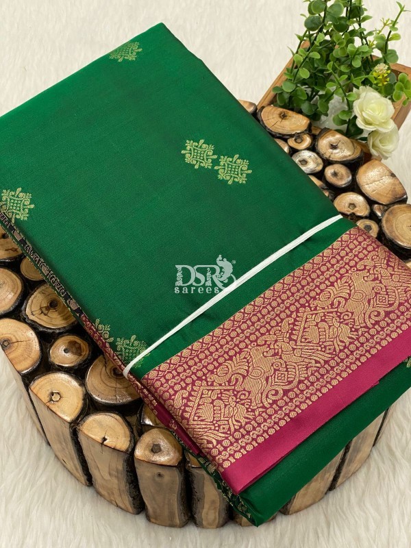 Semi Silk Udal Butta Sarees