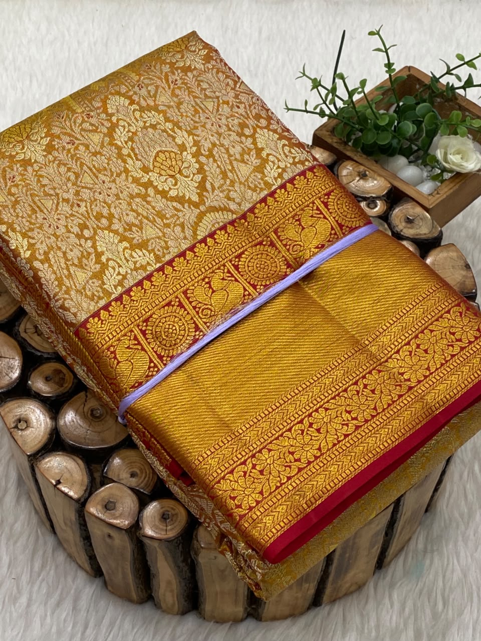 Swayamwara Tissue Bridal Saree