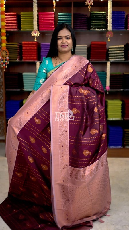Premium Kanchi Korvai Border Saree