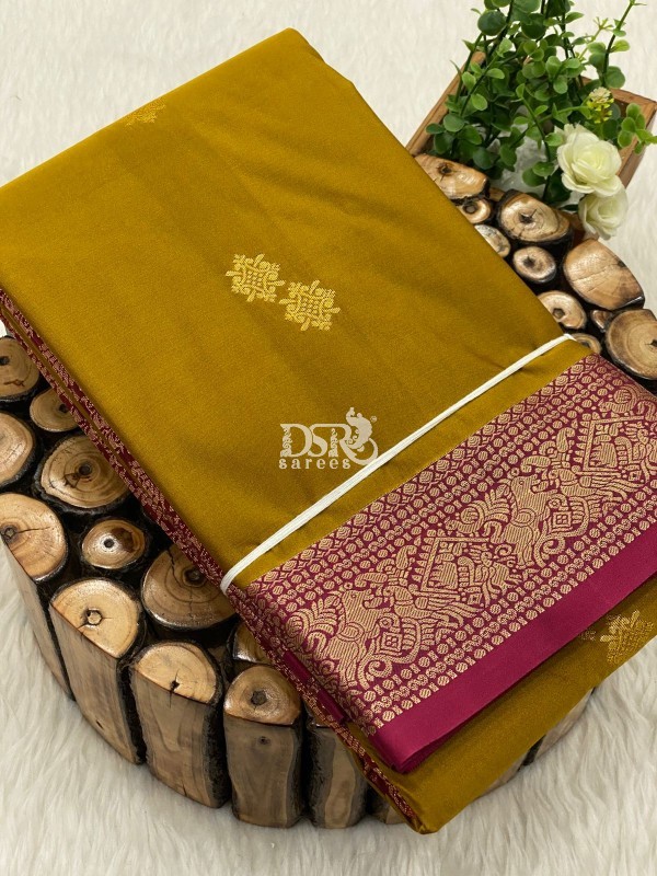 Semi Silk Udal Butta Sarees