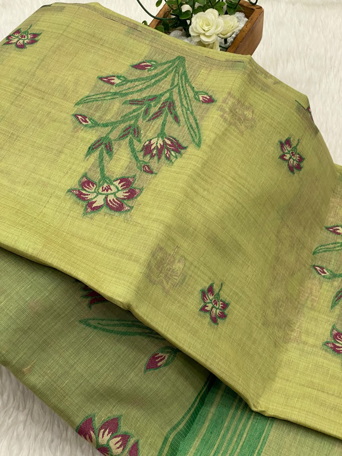 Mul Chanderi Saree