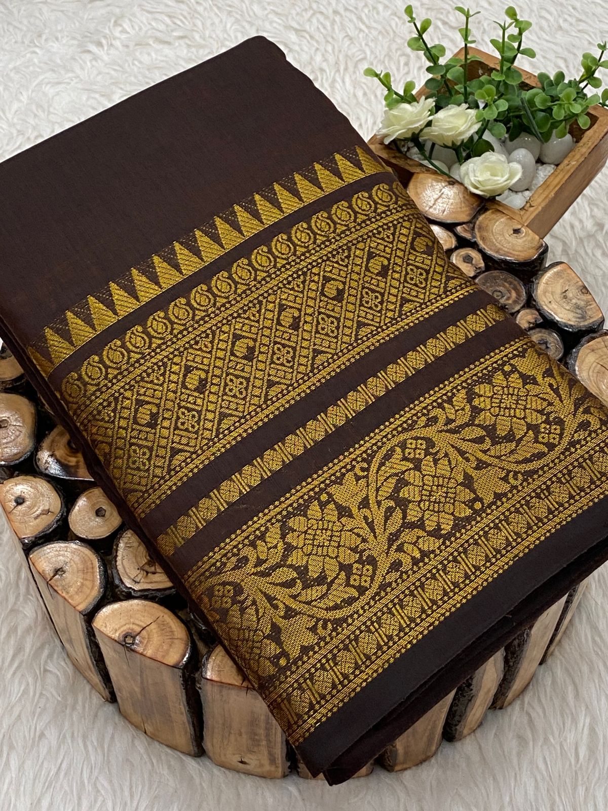 Poly Cotton Saree