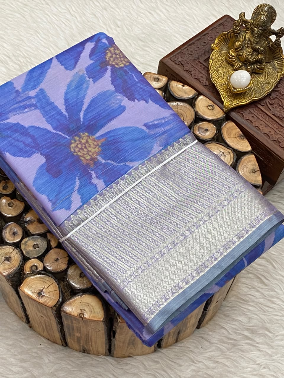 Bridal Printed Silk Sarees
