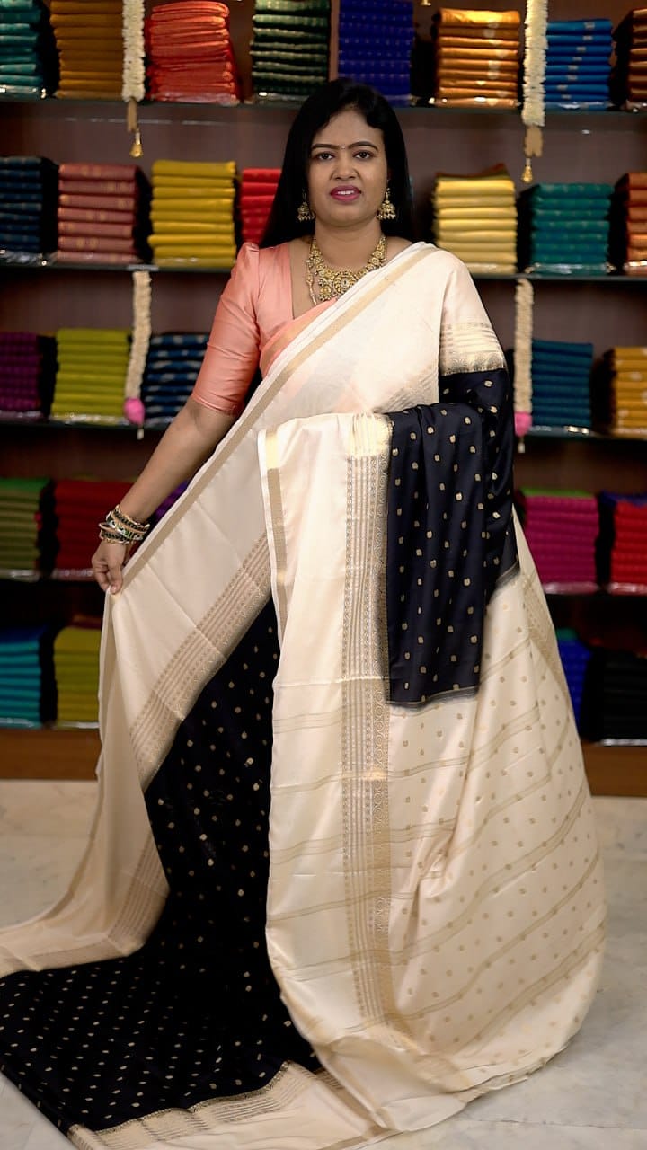 Premium Mysore Crepe Silk Sarees -VOL2