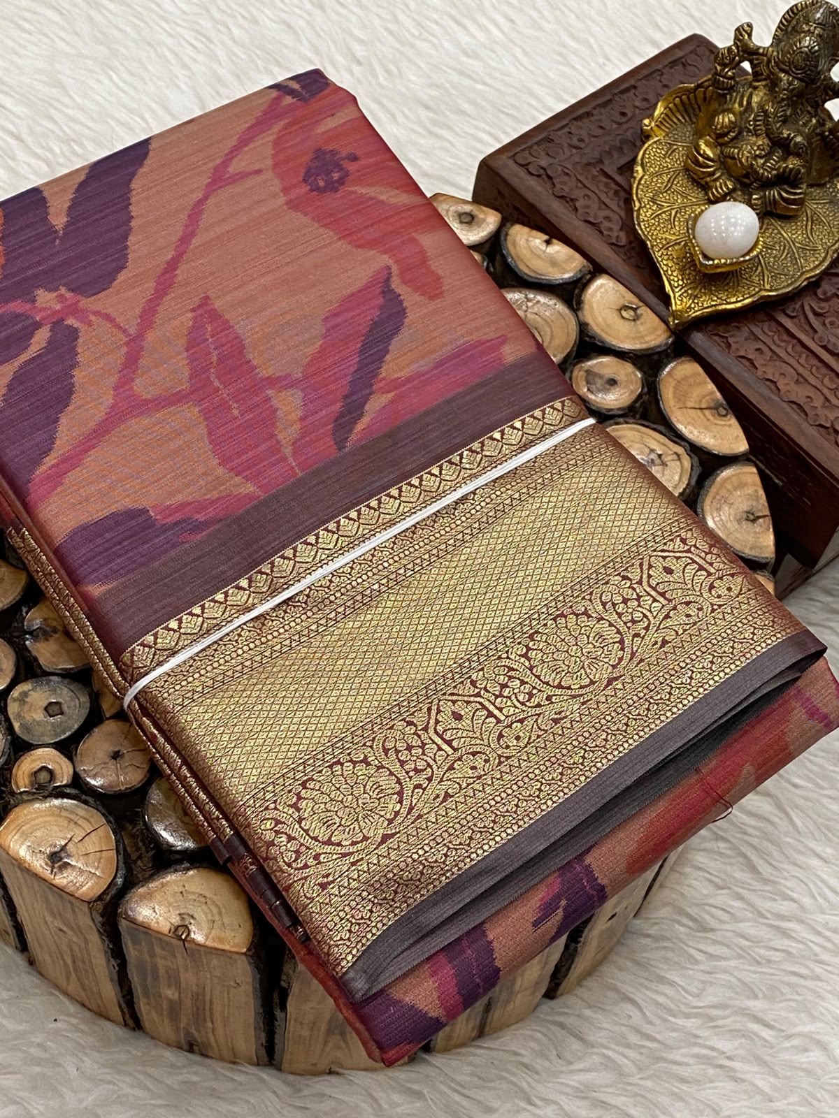Bridal Printed Silk Sarees