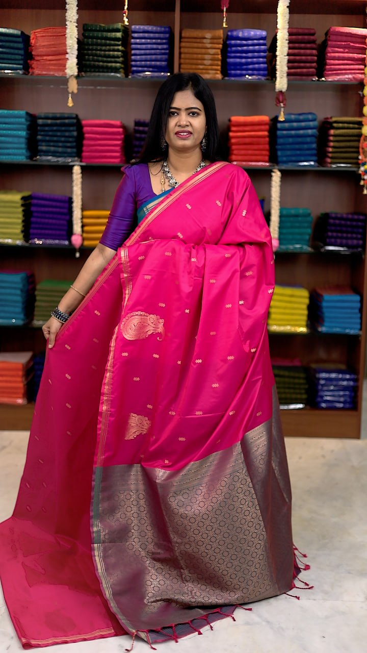 Semi Gaji Silk Sarees