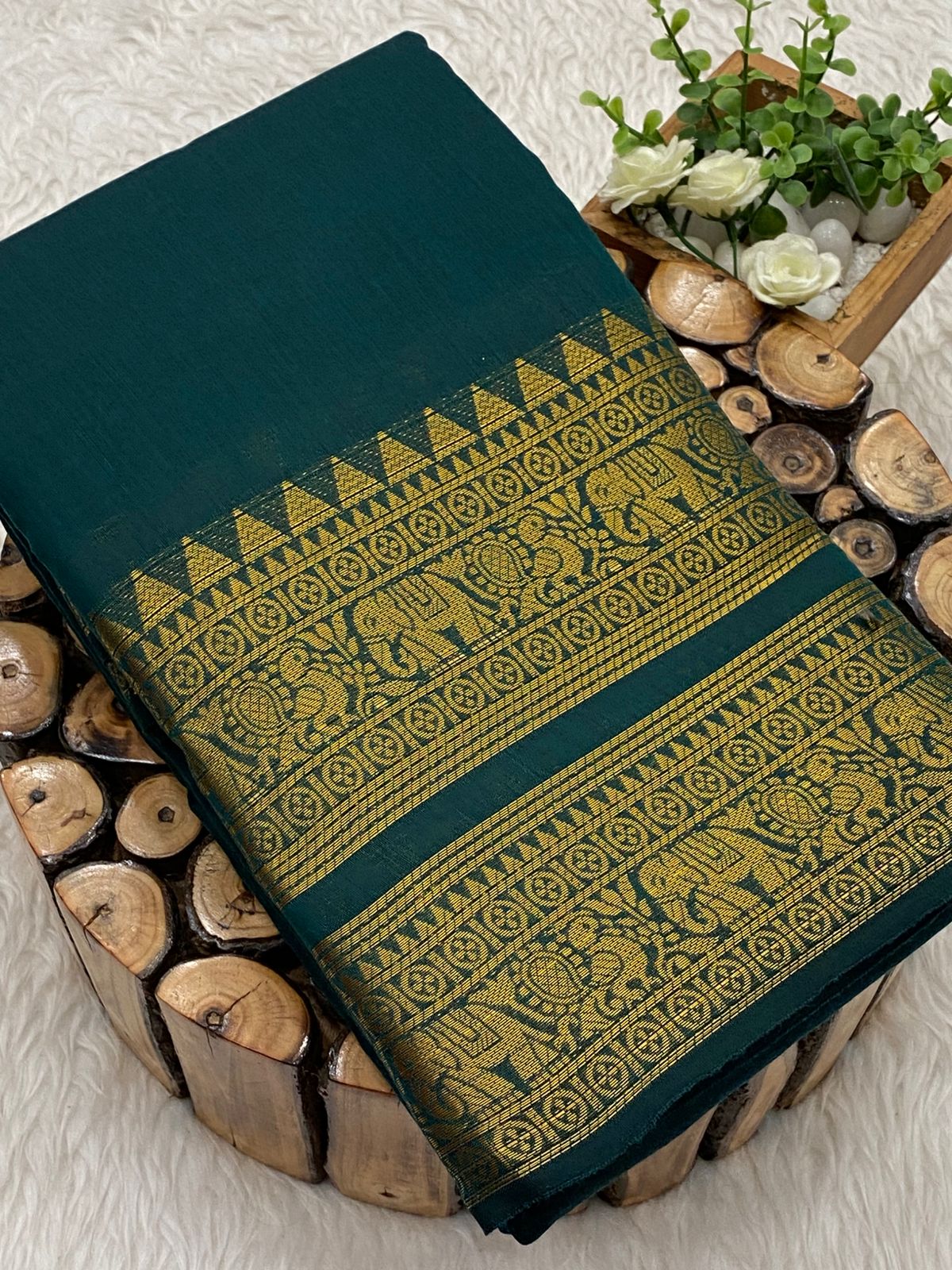 Poly Cotton Saree