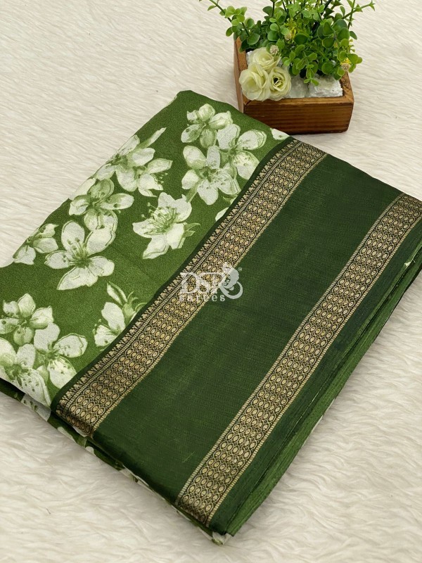 Viscose Chiffon Sarees -vol1