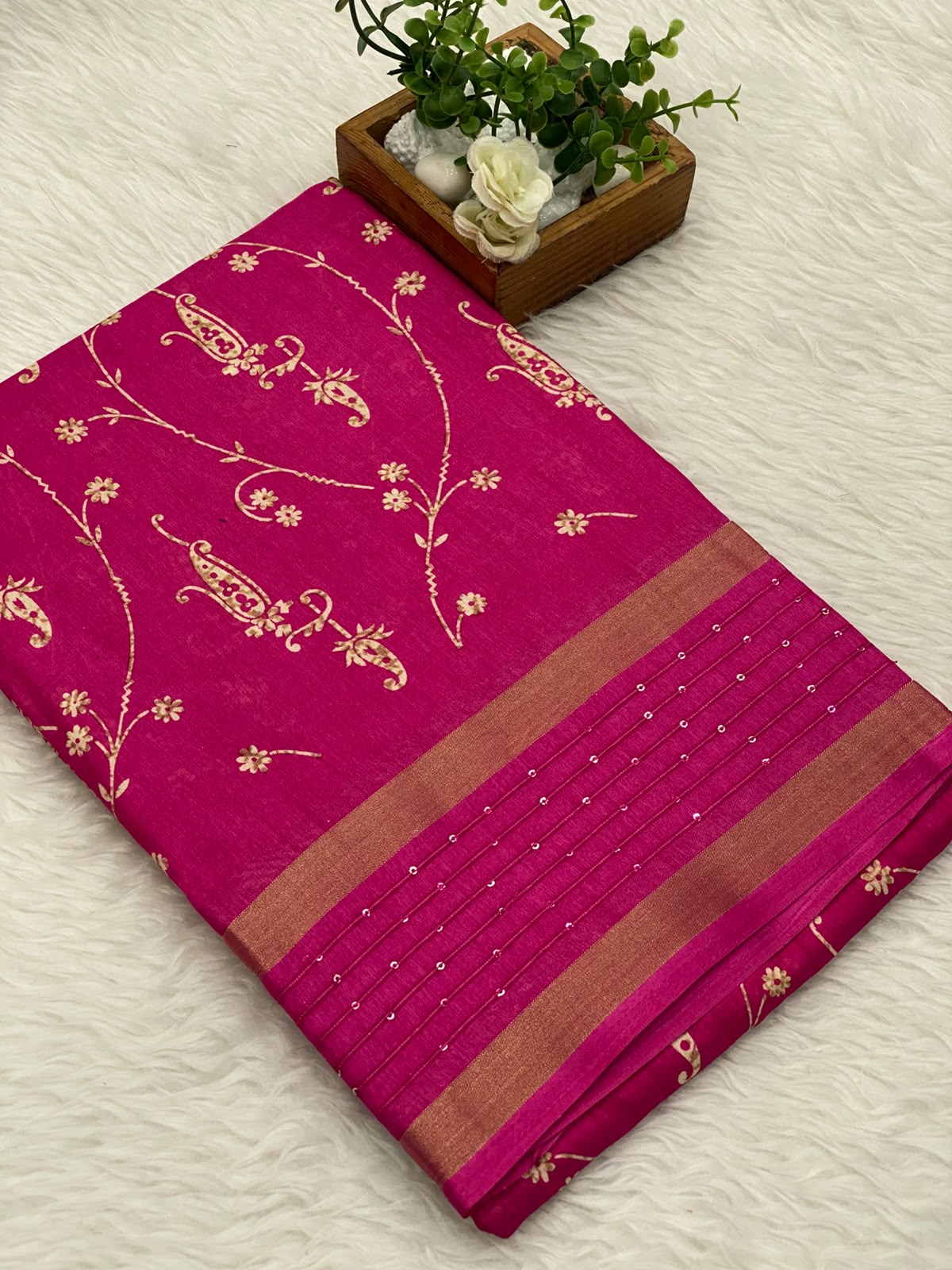 Iconic Border Sequence Sarees