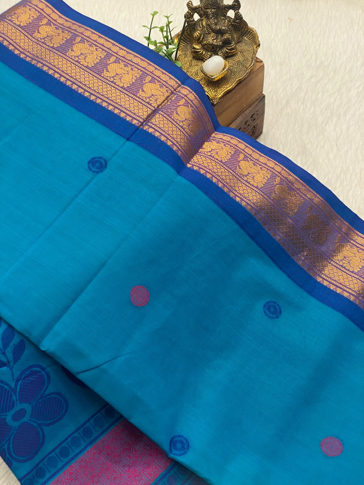 Kanchi Cotton Saree