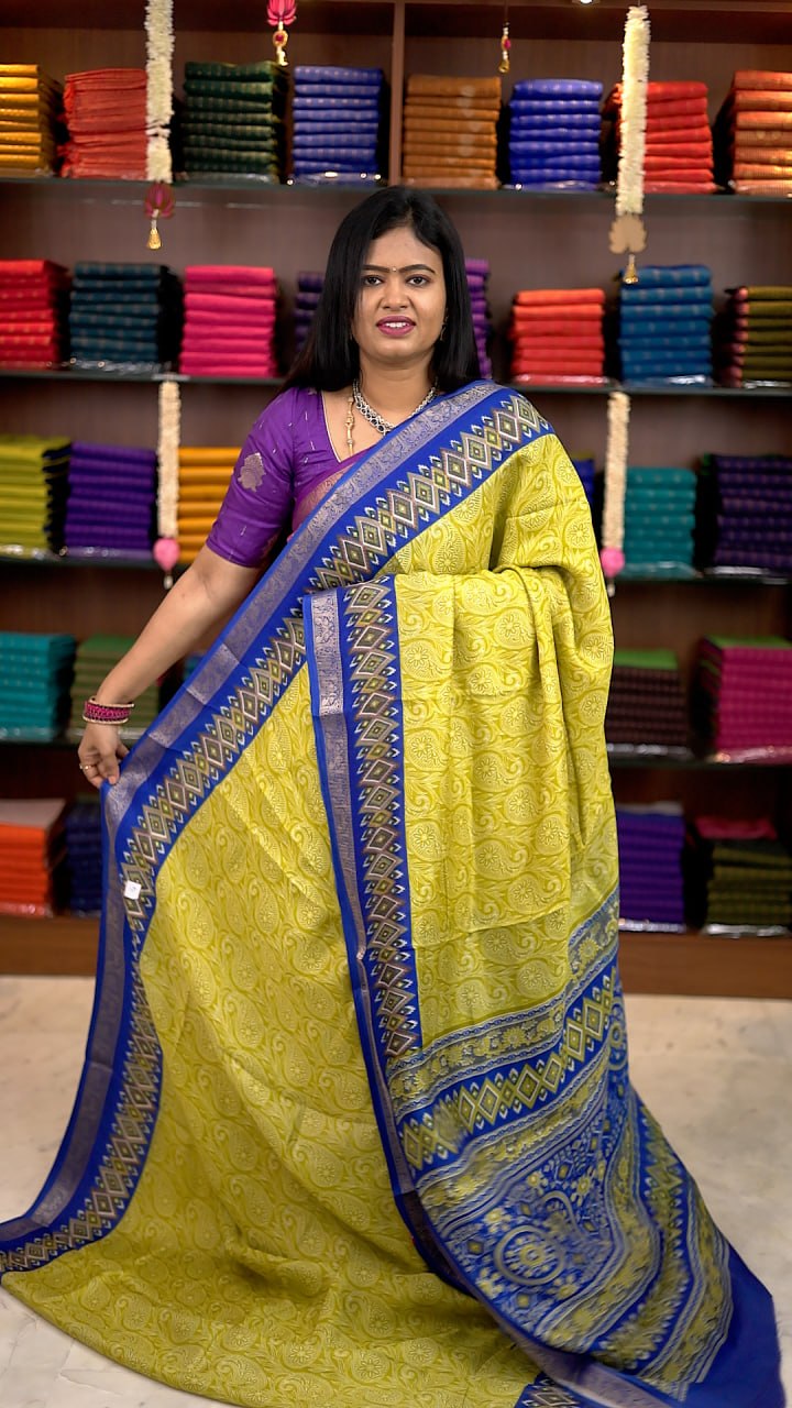 Viscose Chiffon Sarees - vol1