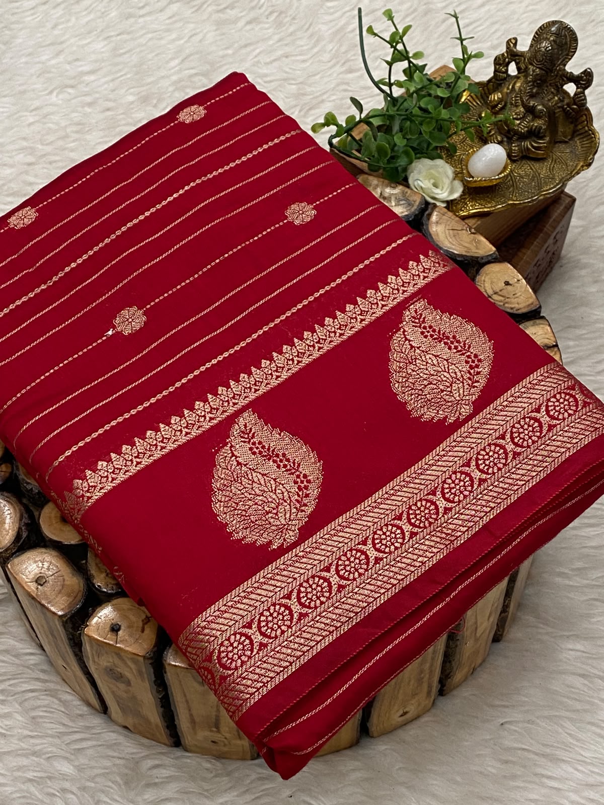 Viscose Georgette Saree