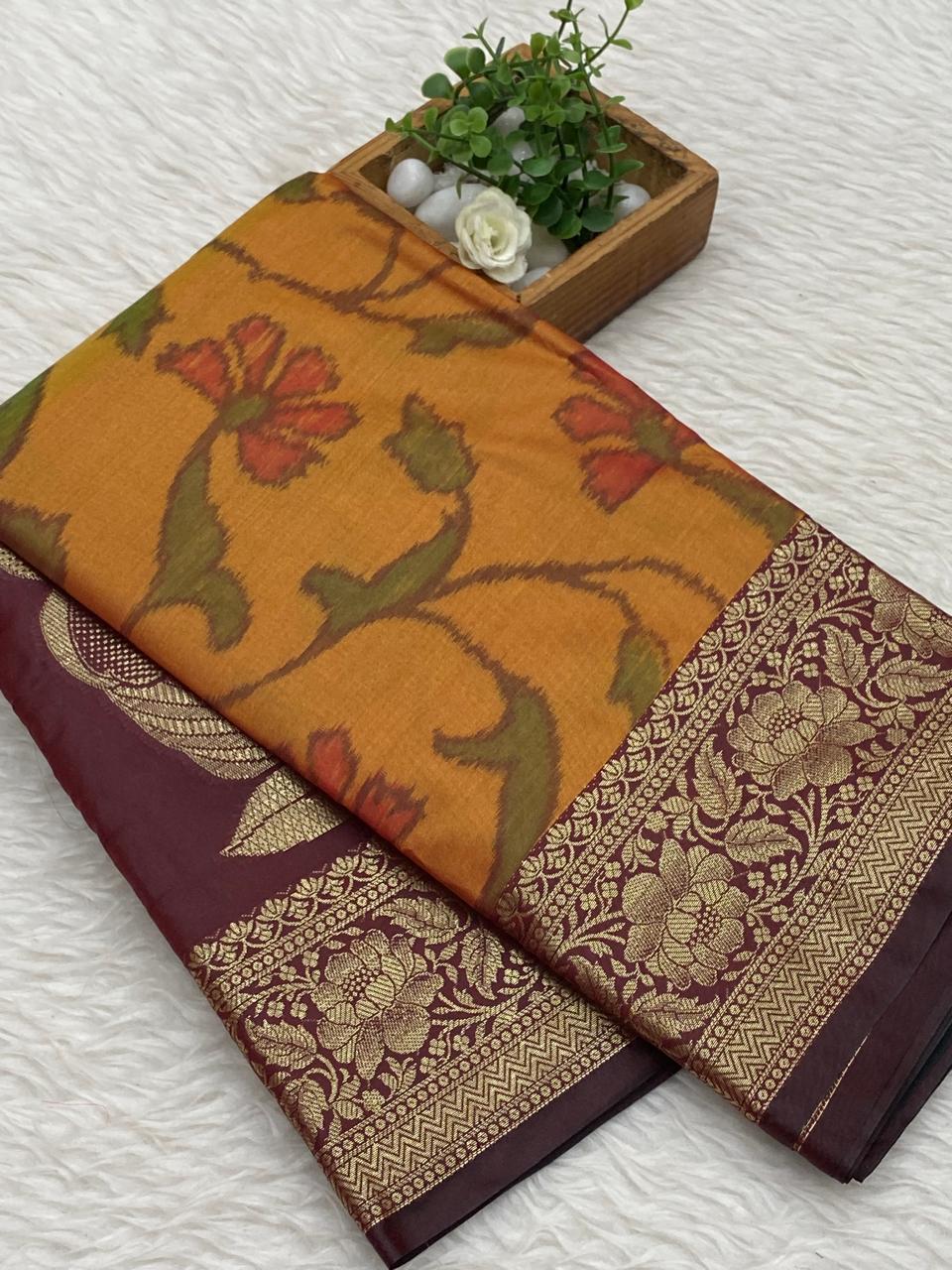 Pochampally Half and Half Saree