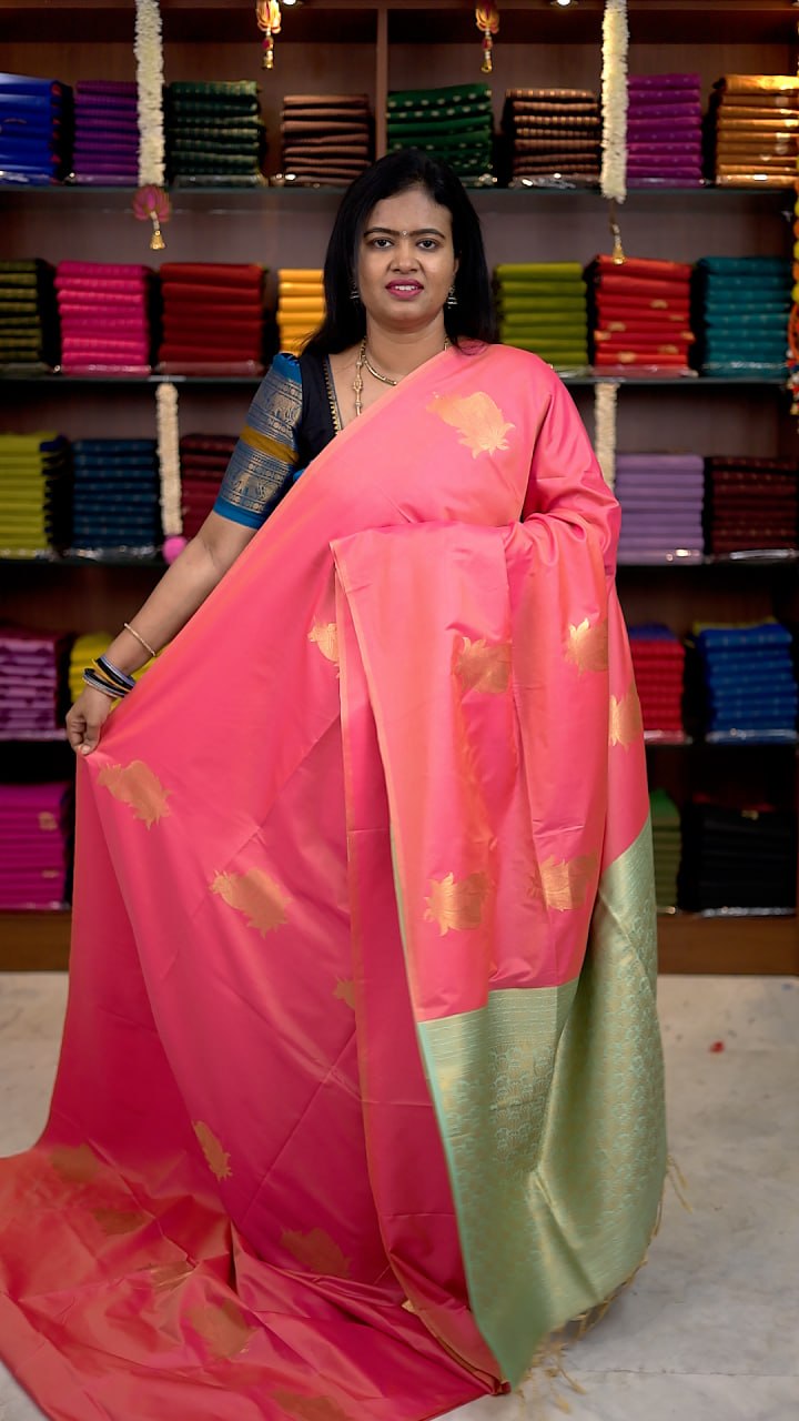Borderless Soft Silk Saree - vol1