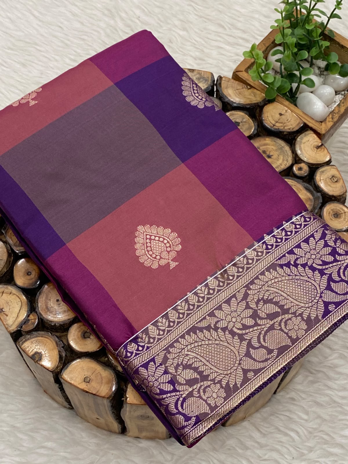 Paalum Pazhamum Katan Bridal Saree