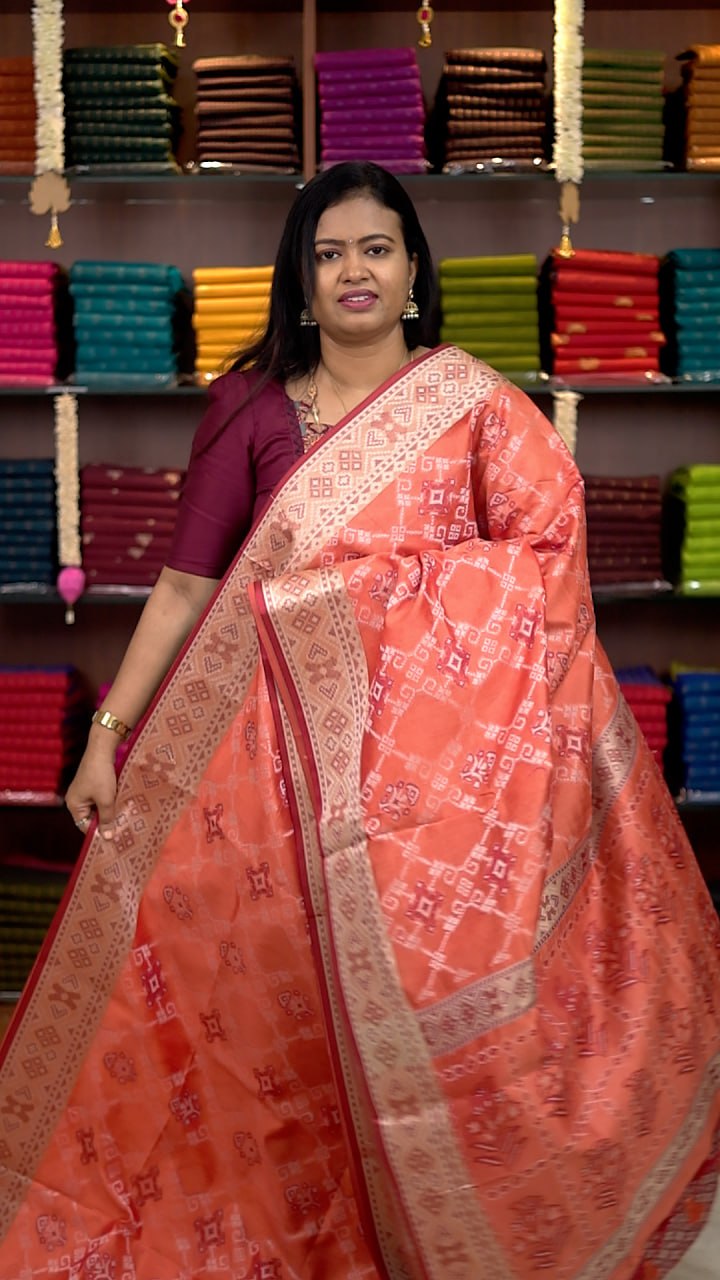 Raw Silk Patola Sarees