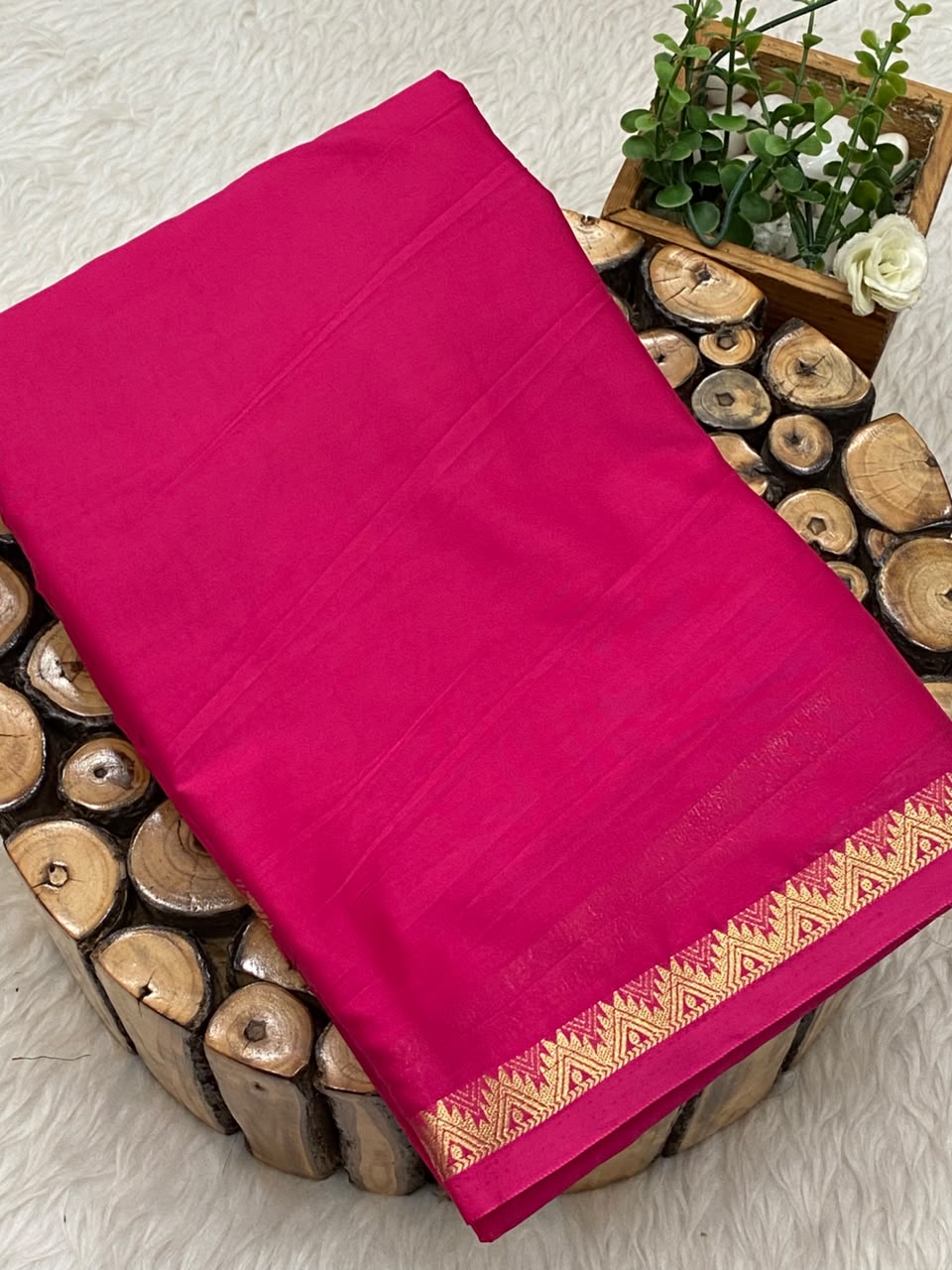 Mysore Crepe Silk Sarees - vol1