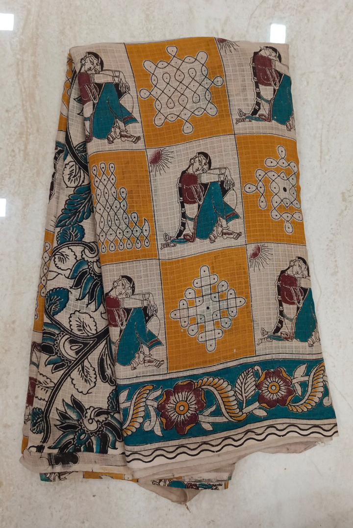Kota net Kalamkari sarees