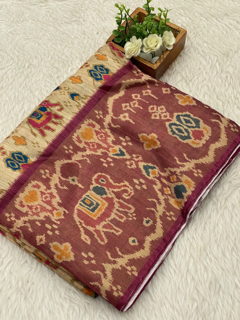 Semi Tussar Sarees -VOL1