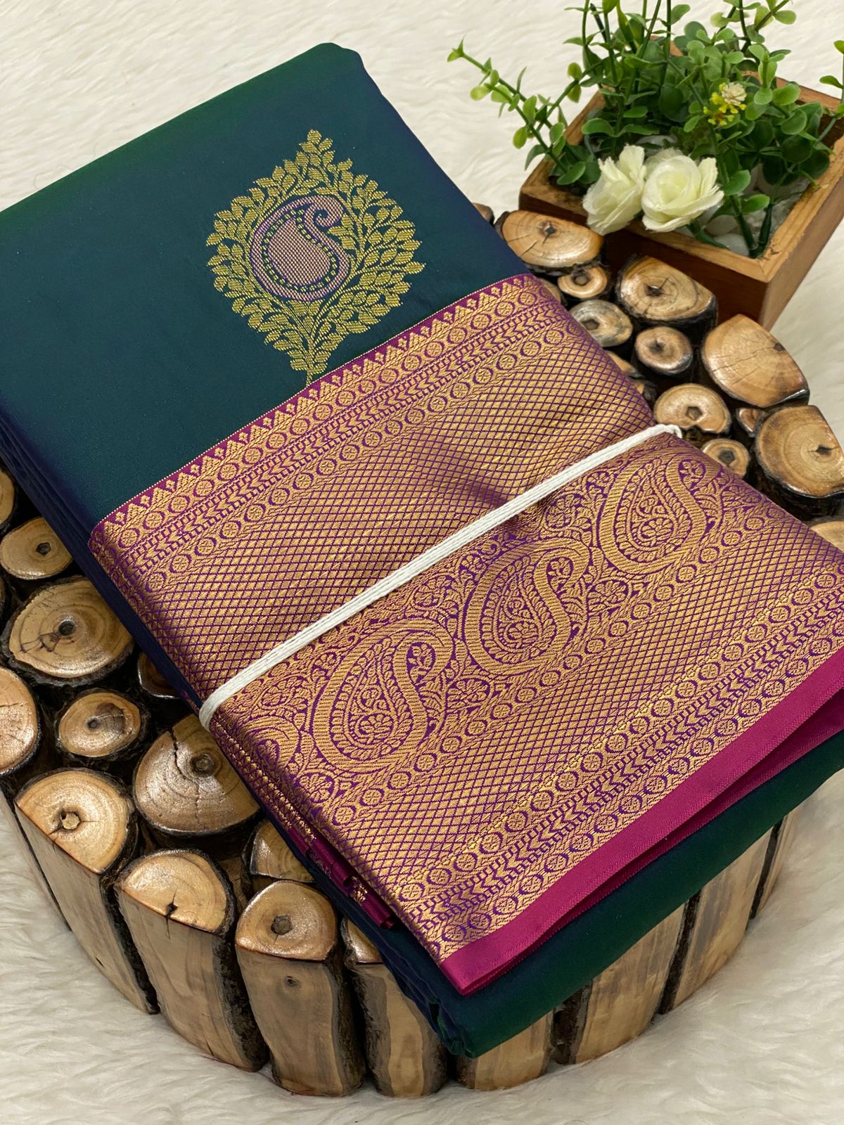 Semi Silk Udal Butta Sarees - vol5