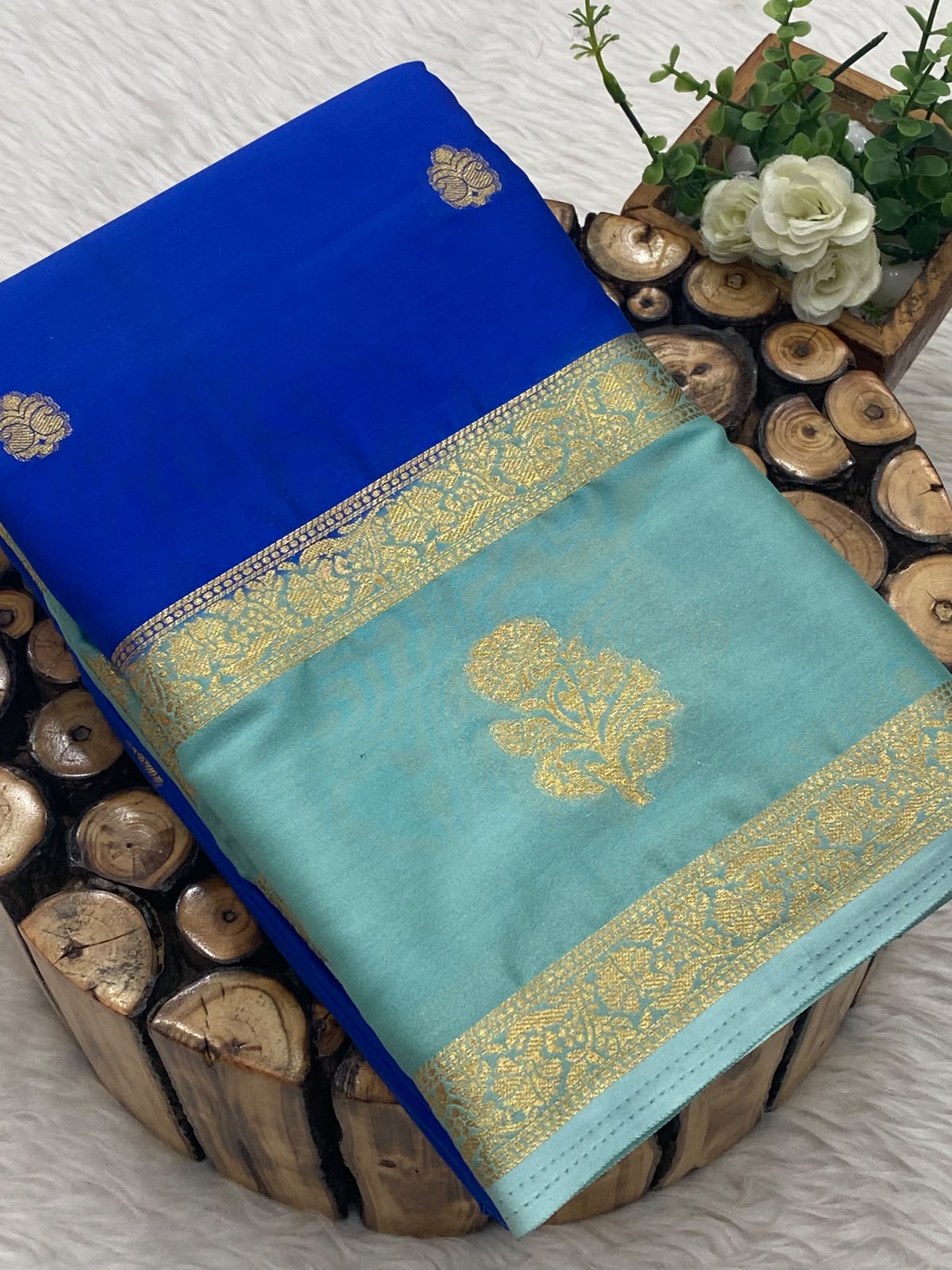 Premium Mysore Crepe Silk Sarees