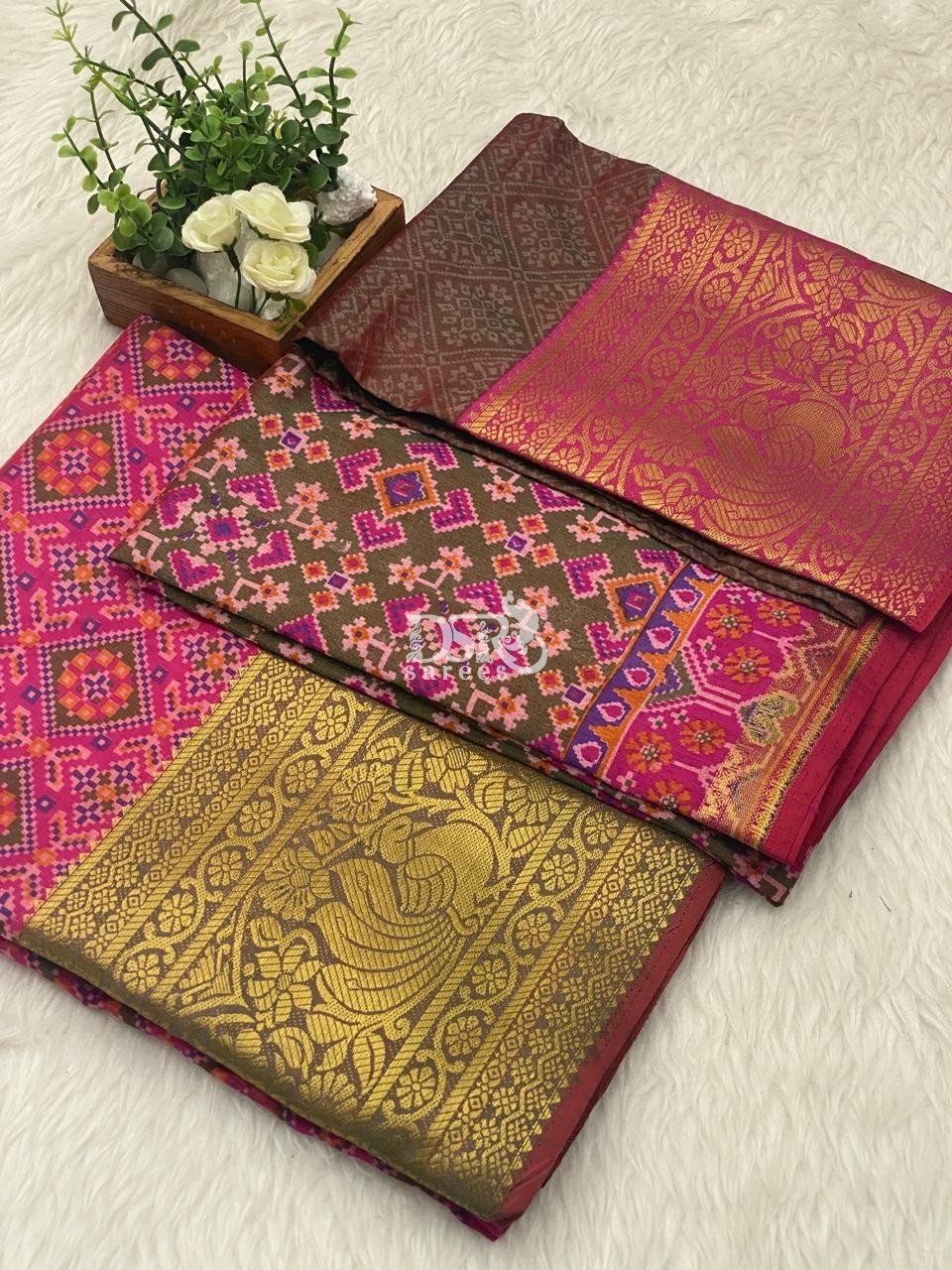 Patola Silk Half Saree