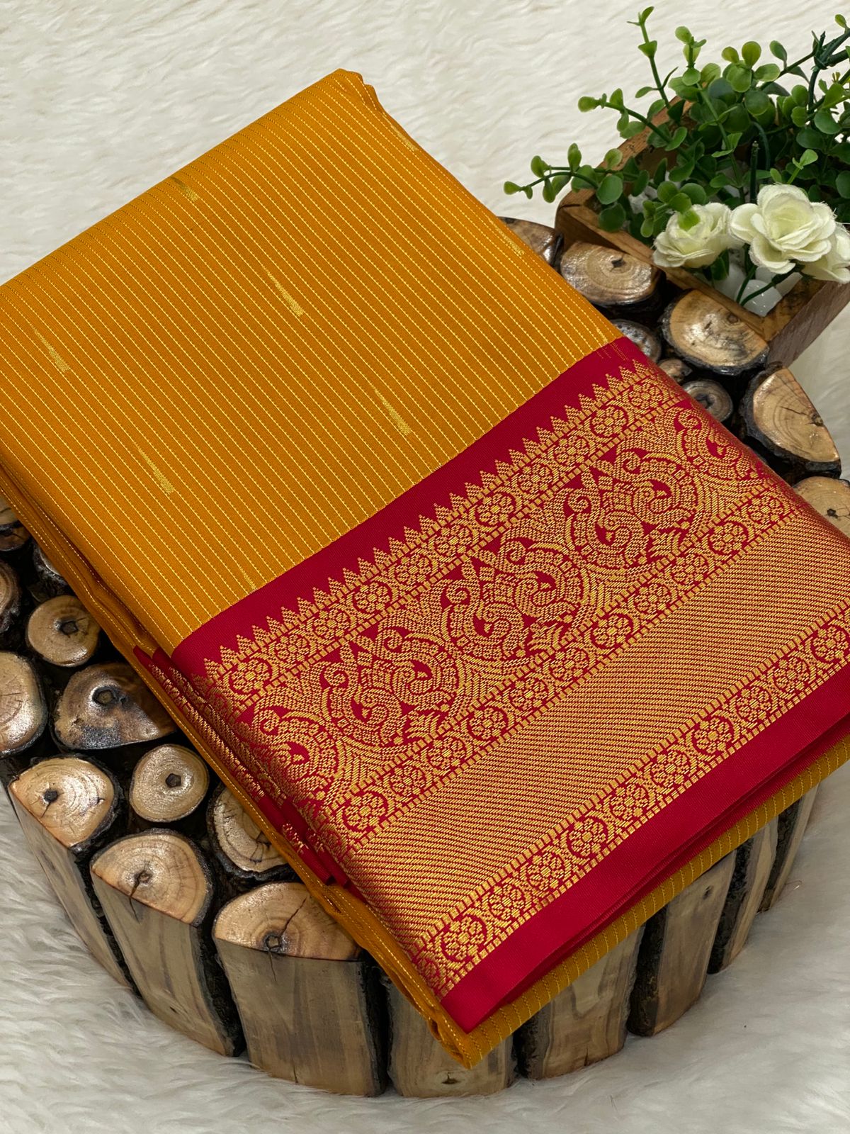 Premium Kanchi Korvai Border Saree-vol1