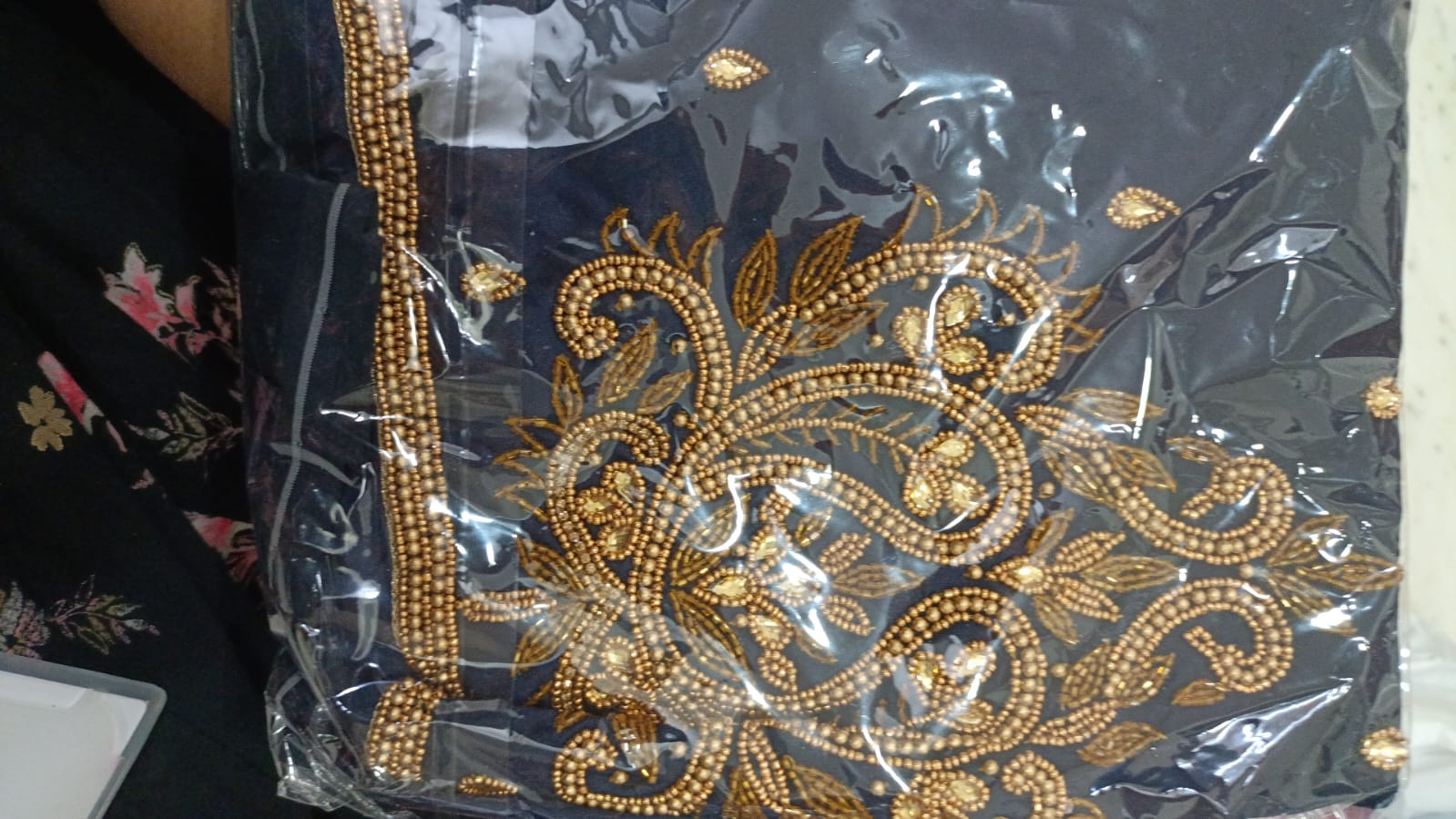 Aari Work  Blouse-vo11