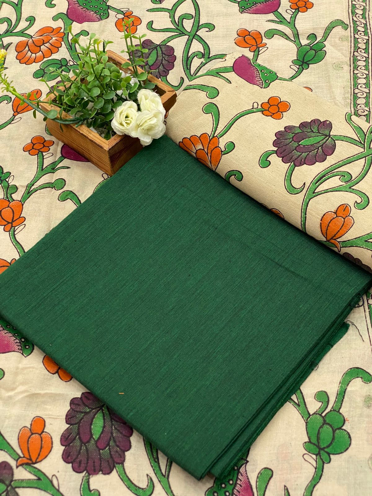 3 pc Kalamkari cotton suits