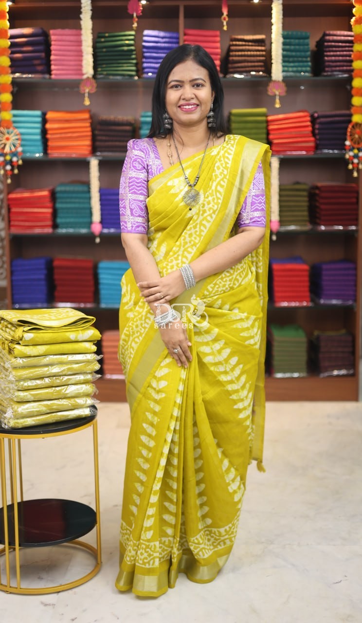 Linen Cotton Sarees