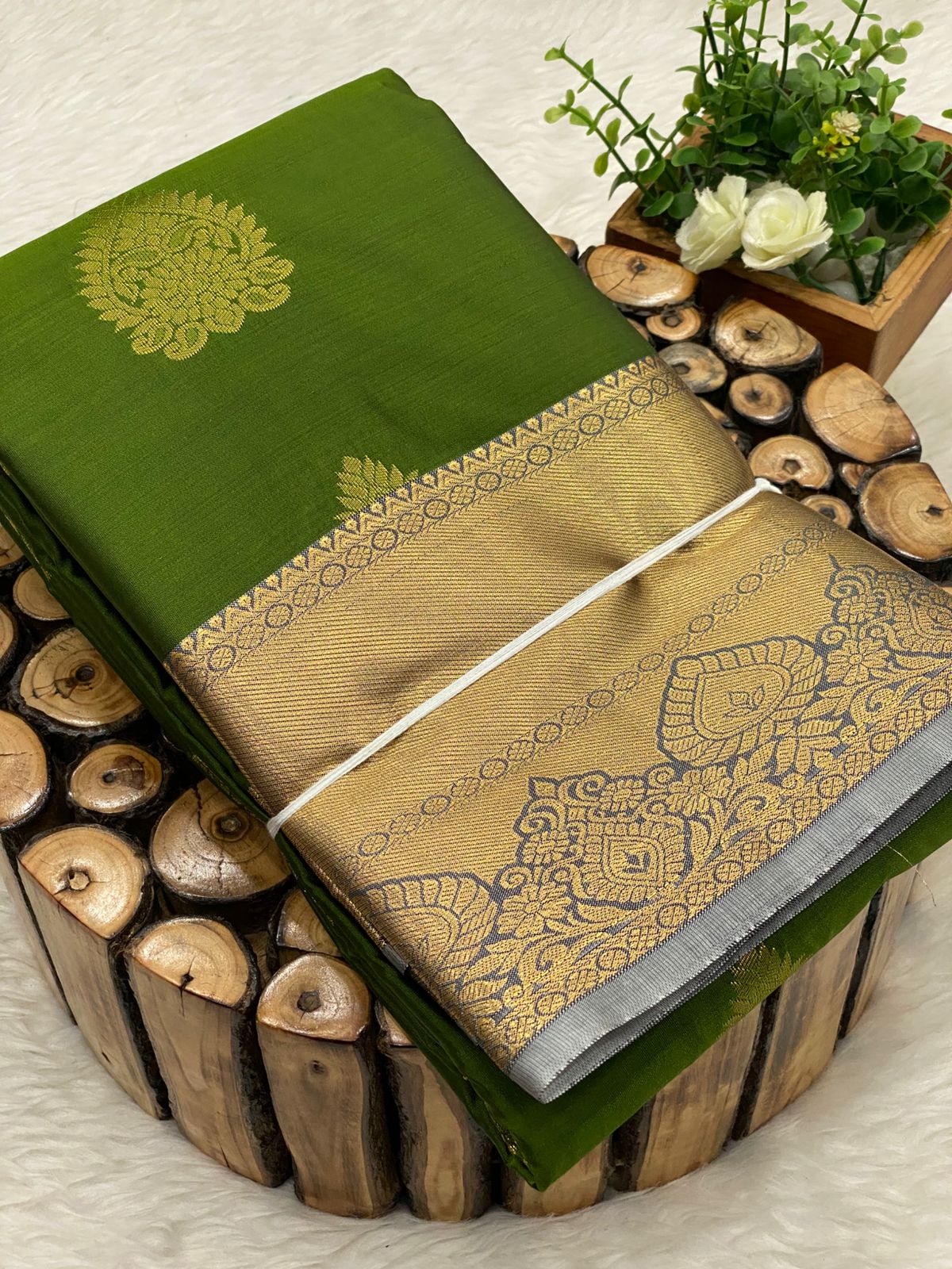 Semi Silk Udal Butta Sarees - vol5