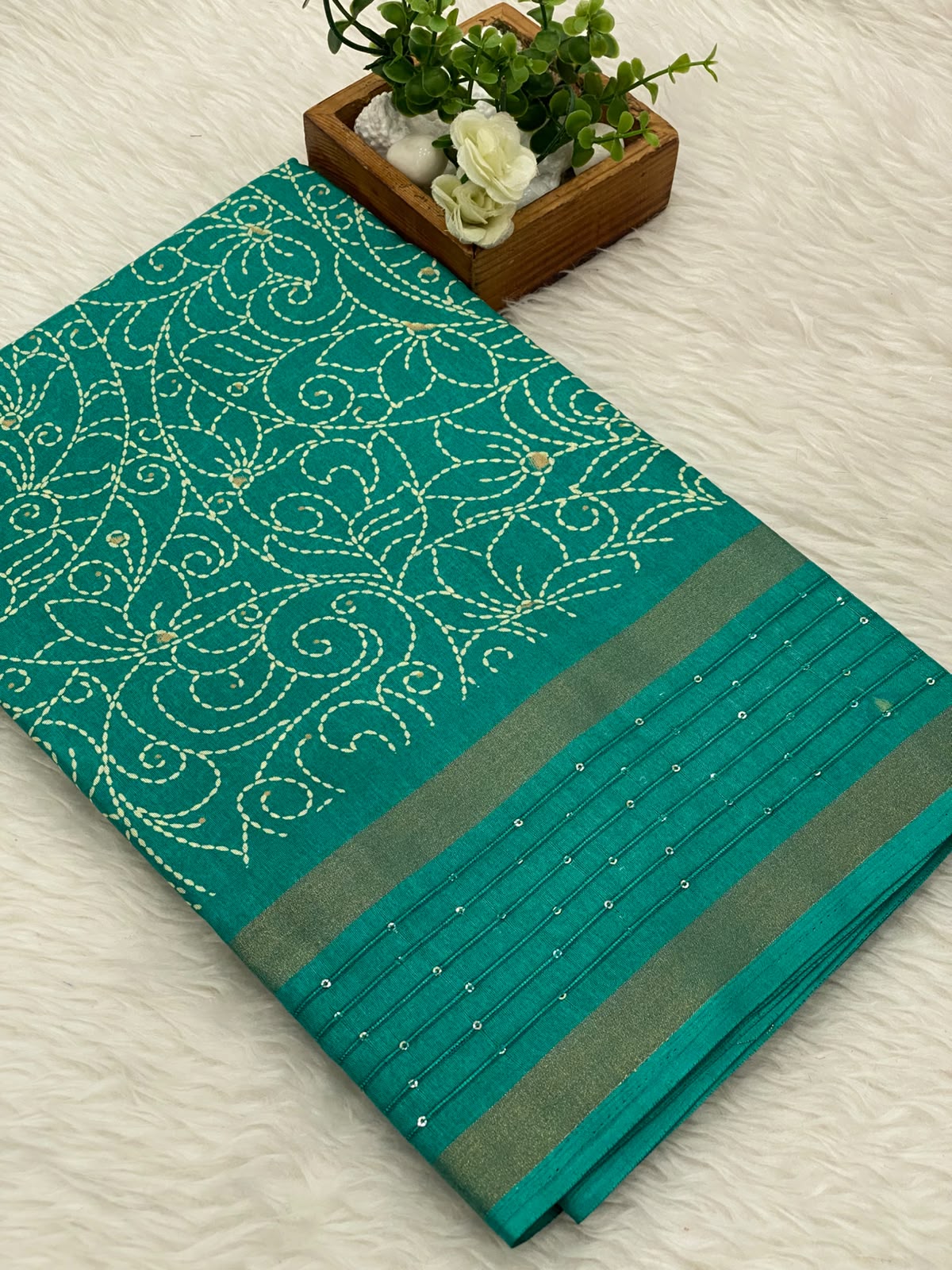 Iconic Border Sequence Sarees