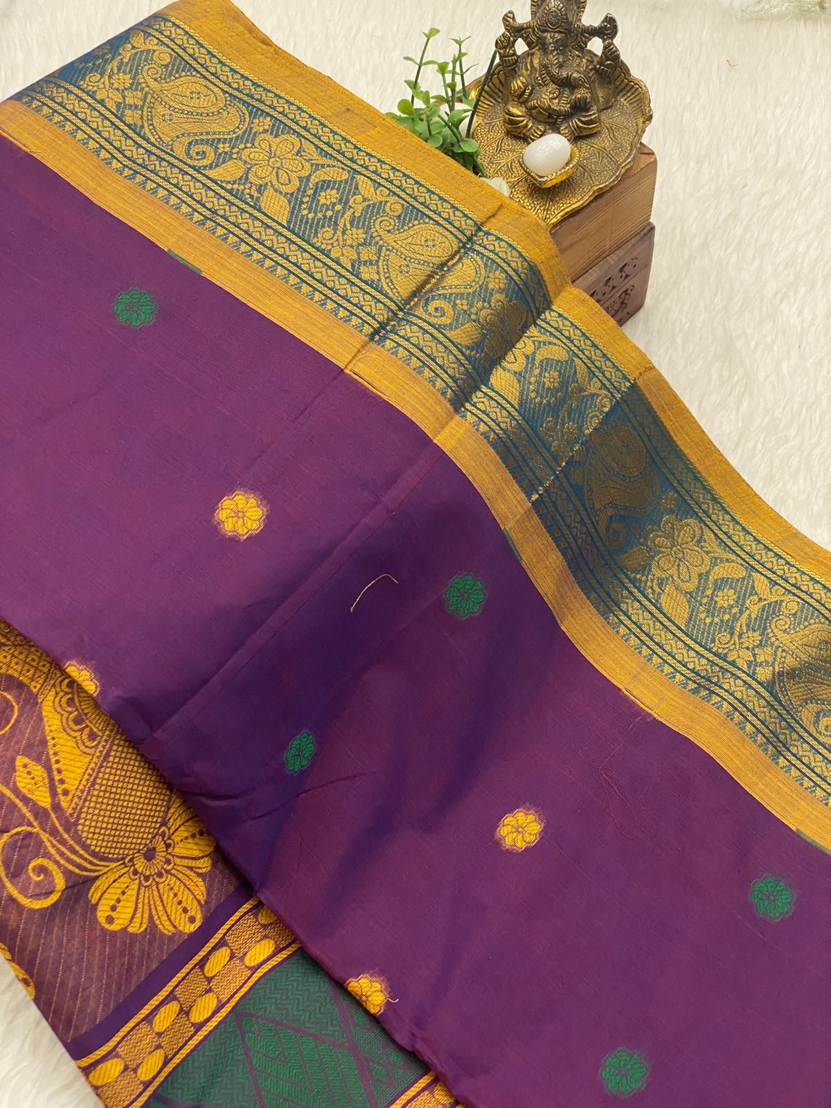 Kanchi Cotton Saree