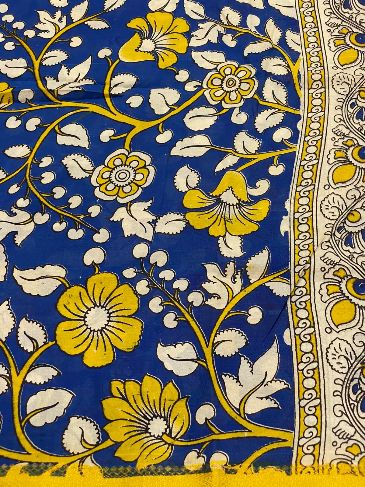 Nizam Border Kalamkari Duppata - vol1