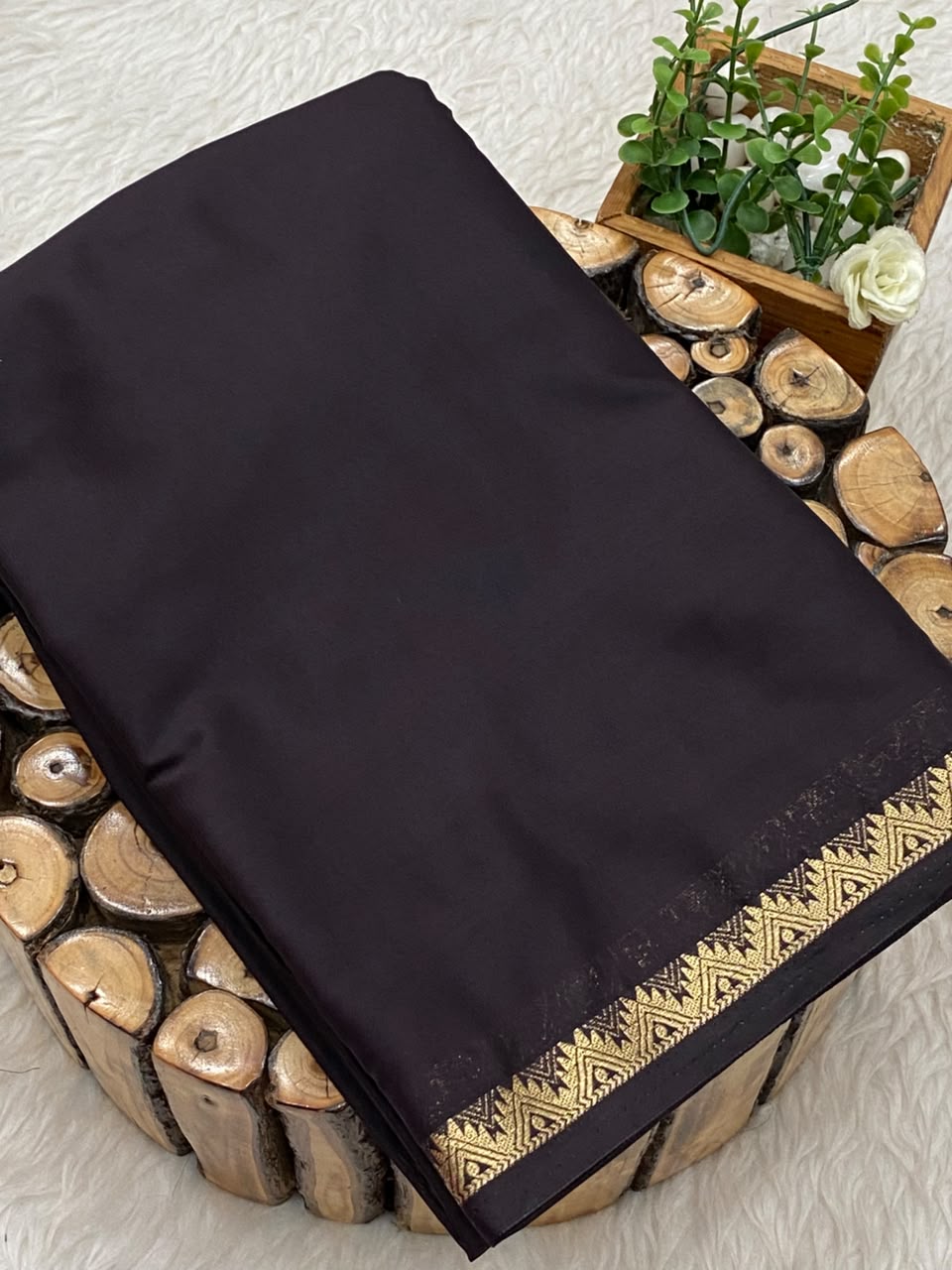 Mysore Crepe Silk Sarees - vol1