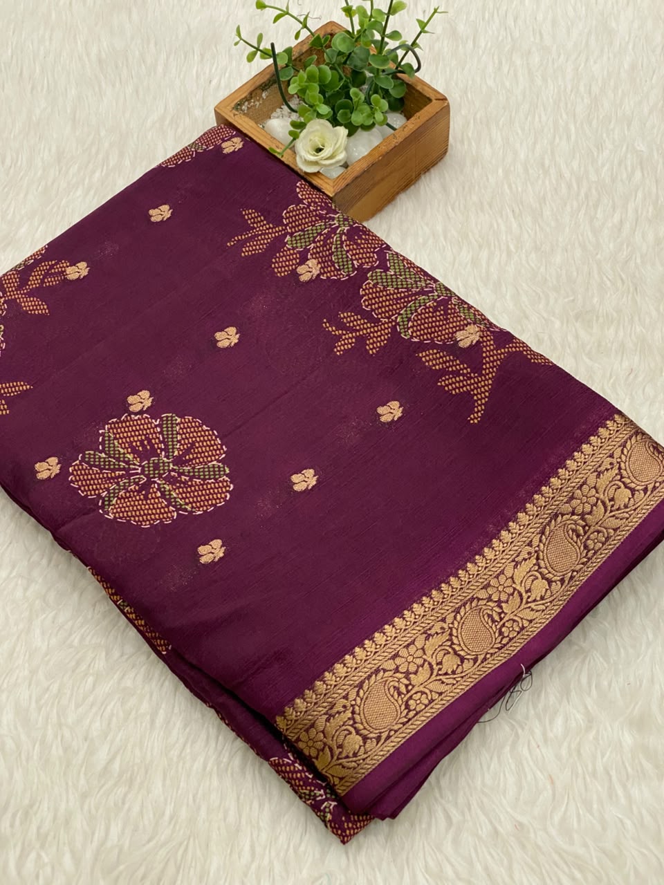 Chiffon Silk Saree